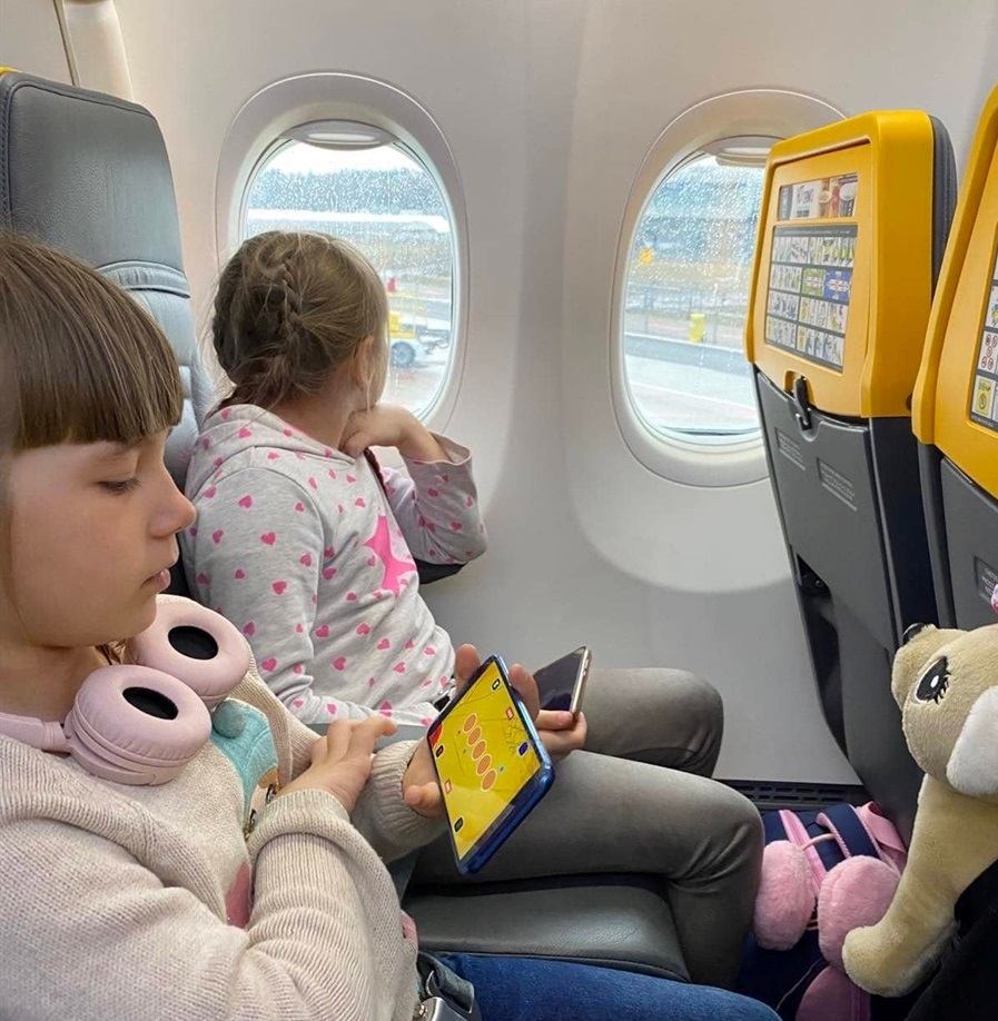 Семья воспользовалась услугами авиакомпании Ryanair
