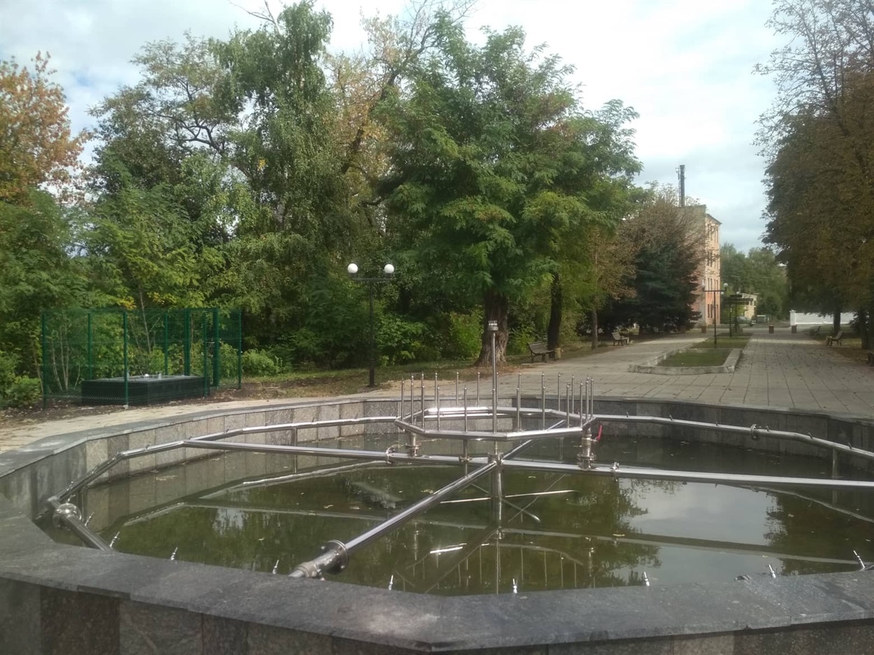 Фонтан готов радовать жителей