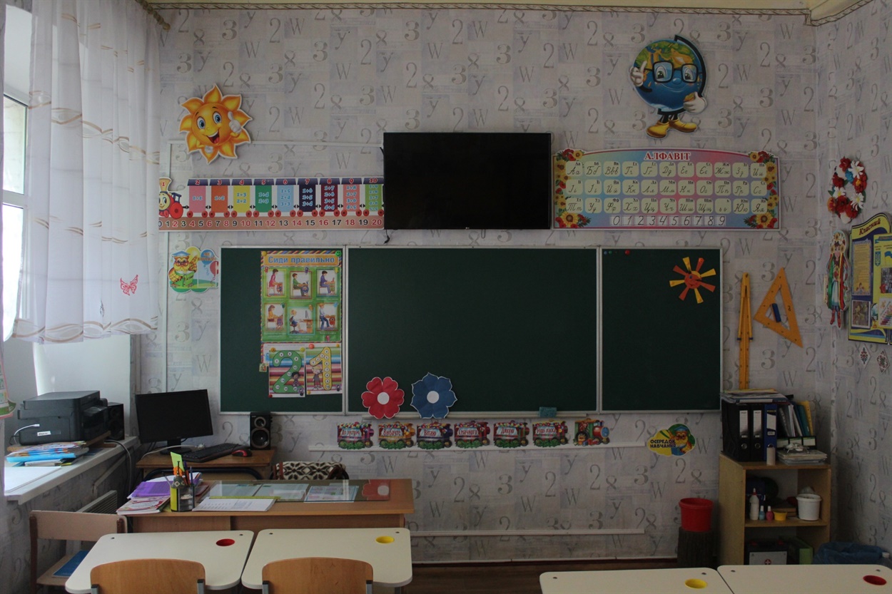 В классах есть все необходимое для занятий