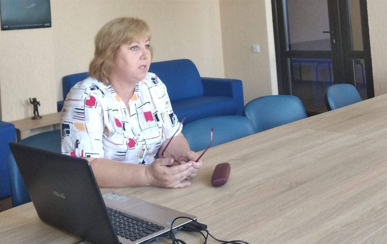 Валентина Северин с детьми