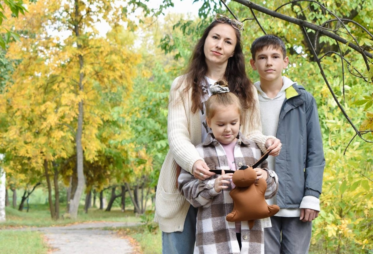 Вчителька-переселенка з Лисичанська Катерина Галенко вчителює в Ужгороді, 17.02.2024