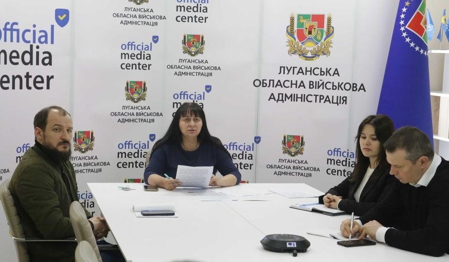 На Луганщині Координаційної ради з питань національно-патріотичного виховання підбила підсумки 2023 року, 26.03.2024