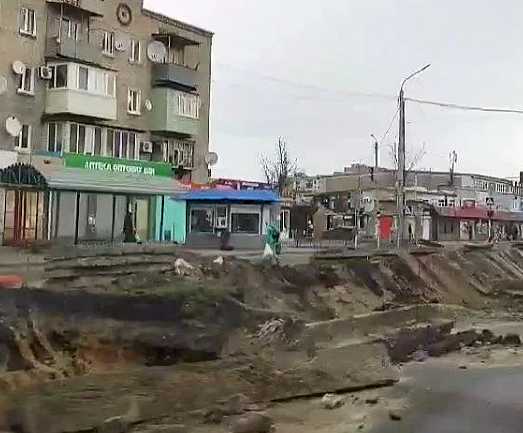Розриті теплотраси у Сіверськодонецьку